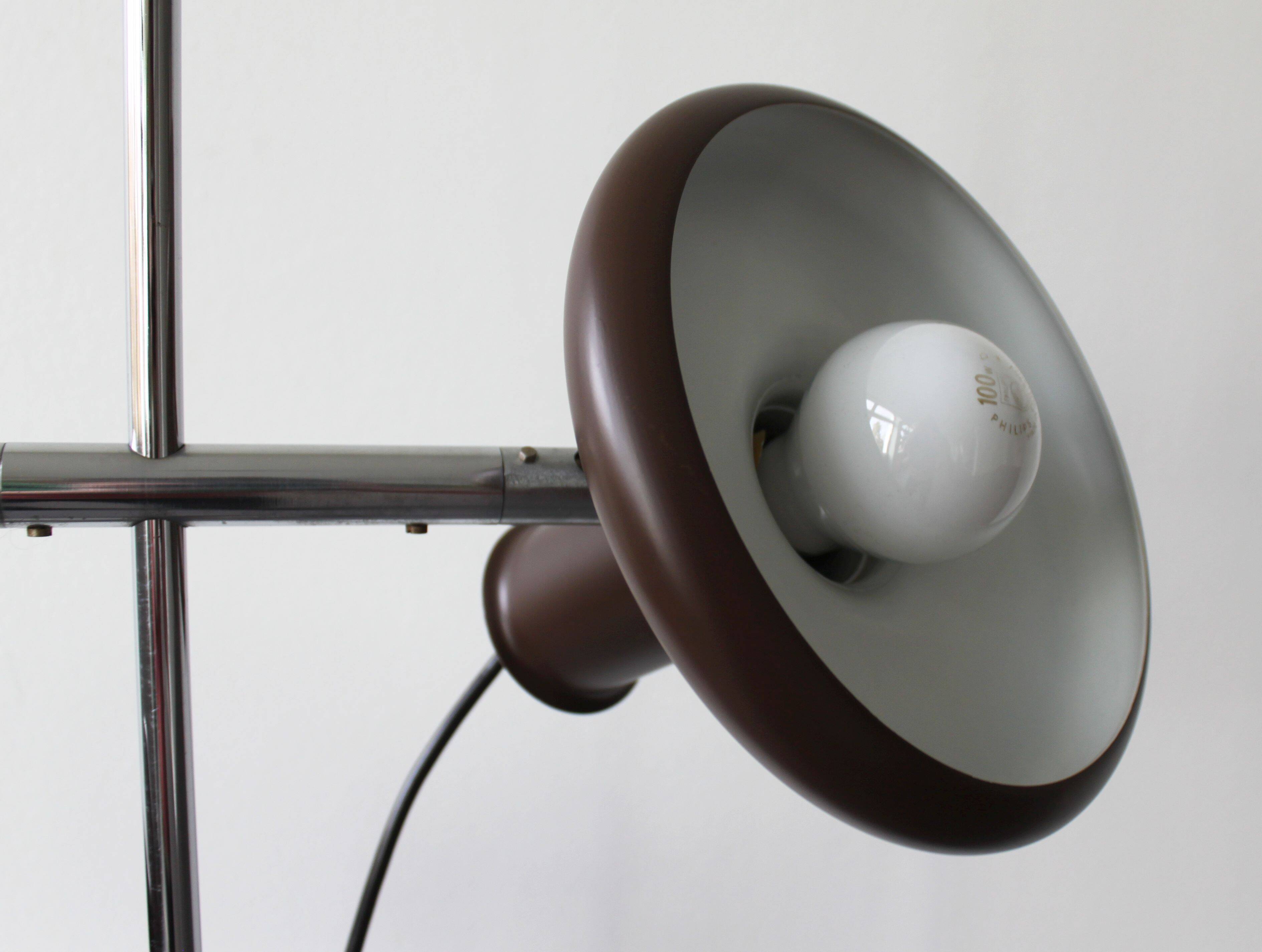 Optima 5 Floor Lamp, Fog & Mørup, Denmark, 1973.