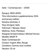 Salt shaker and pepper mill Alessi