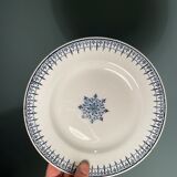 Earthenware compotier St Amand XIXth