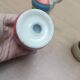 Vinegar and oil set, salt shaker and pepper shaker.