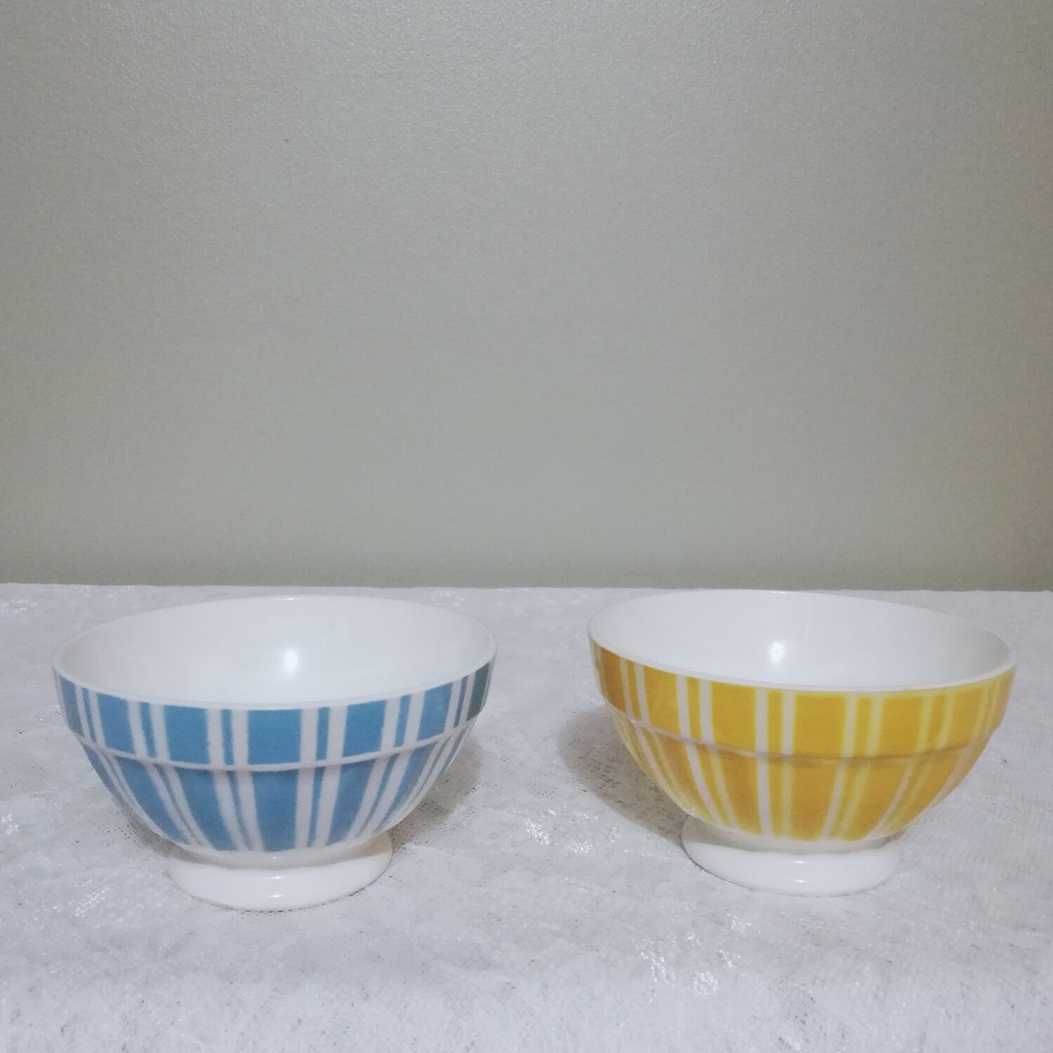 Two bowls signed Digoin