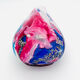 Oball Murano Vase - Sommerso - 24k Gold - Labeled - H30cm/3.4kg