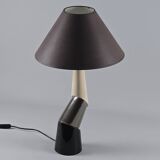 1980s Postmodern Ceramic Table Lamp by François Chatain.