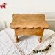 Small vintage wooden chest bench