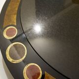 Large Coffee Table by Antonio Lupi 1/1 Black granite top - italy