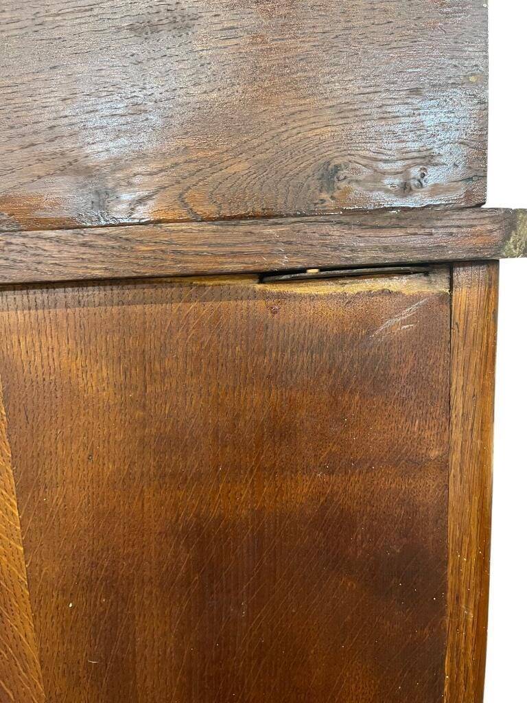 Vintage American desk with roller shutter