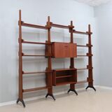 Mid century teak bookcase / shelves AV Arredamenti 1960s