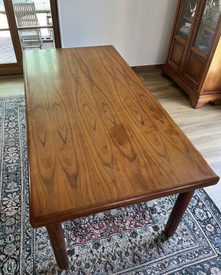 KONDOR dining table, teak, German, 1960/70