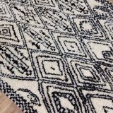 handmade abstract Berber rug 246 X 146 CM