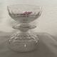 Set of 2 Baccarat crystal champagne glasses