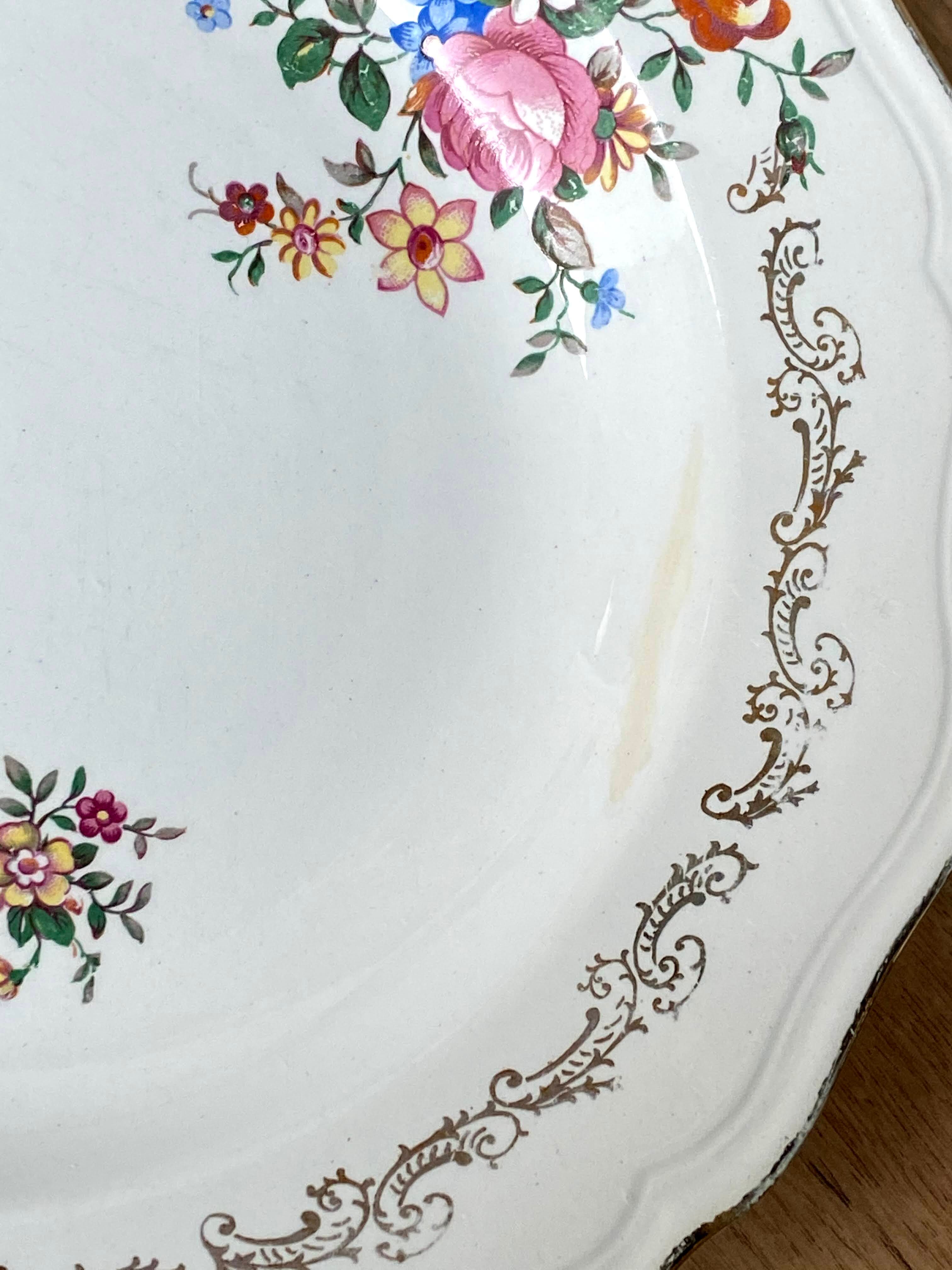 Set of 3 hollow plates The Almond Mira