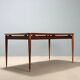 Table à manger vintage en teck, design italien, années 1950-1960