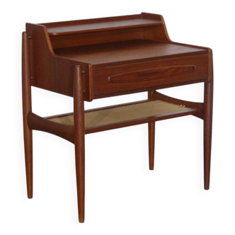 Danish teak side or bedside table from the 1960s.