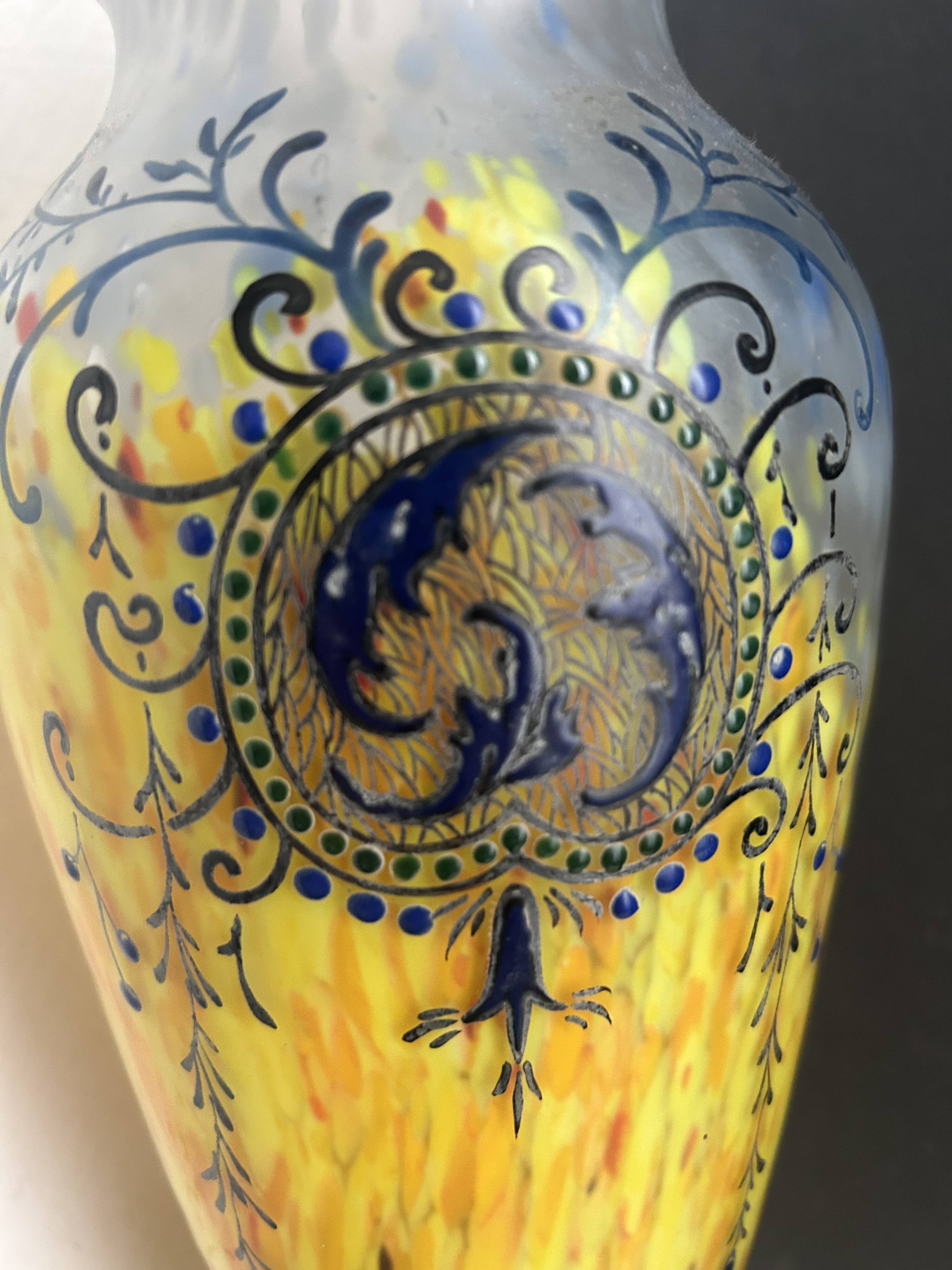 Legras vase spring series