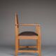 Oak Armchair by Henk Wouda for H. Pander & Zn., 1930s