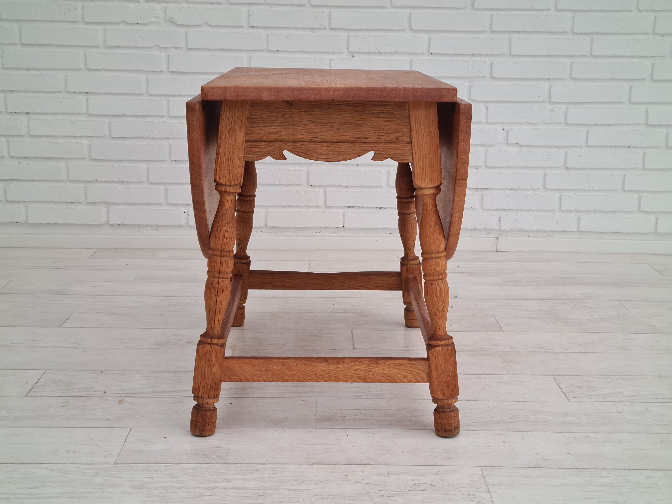 60s, coffee table, Danish design, Henning Kjærnulf style, oak, original very good condition
