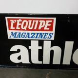 Equipe Magazine advertising plate