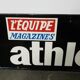 Plaque publicitaire L'Equipe Magazine