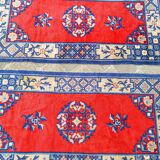 Paire de tapis d'orient fait main vintage chinois 140 x 072 cm