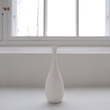 Group of 6 white and grey Midcentury Modern vessels Rörstrand Sweden 1950