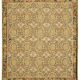 Handmade European Vintage Aubusson Kilim 338 cm x 381 cm