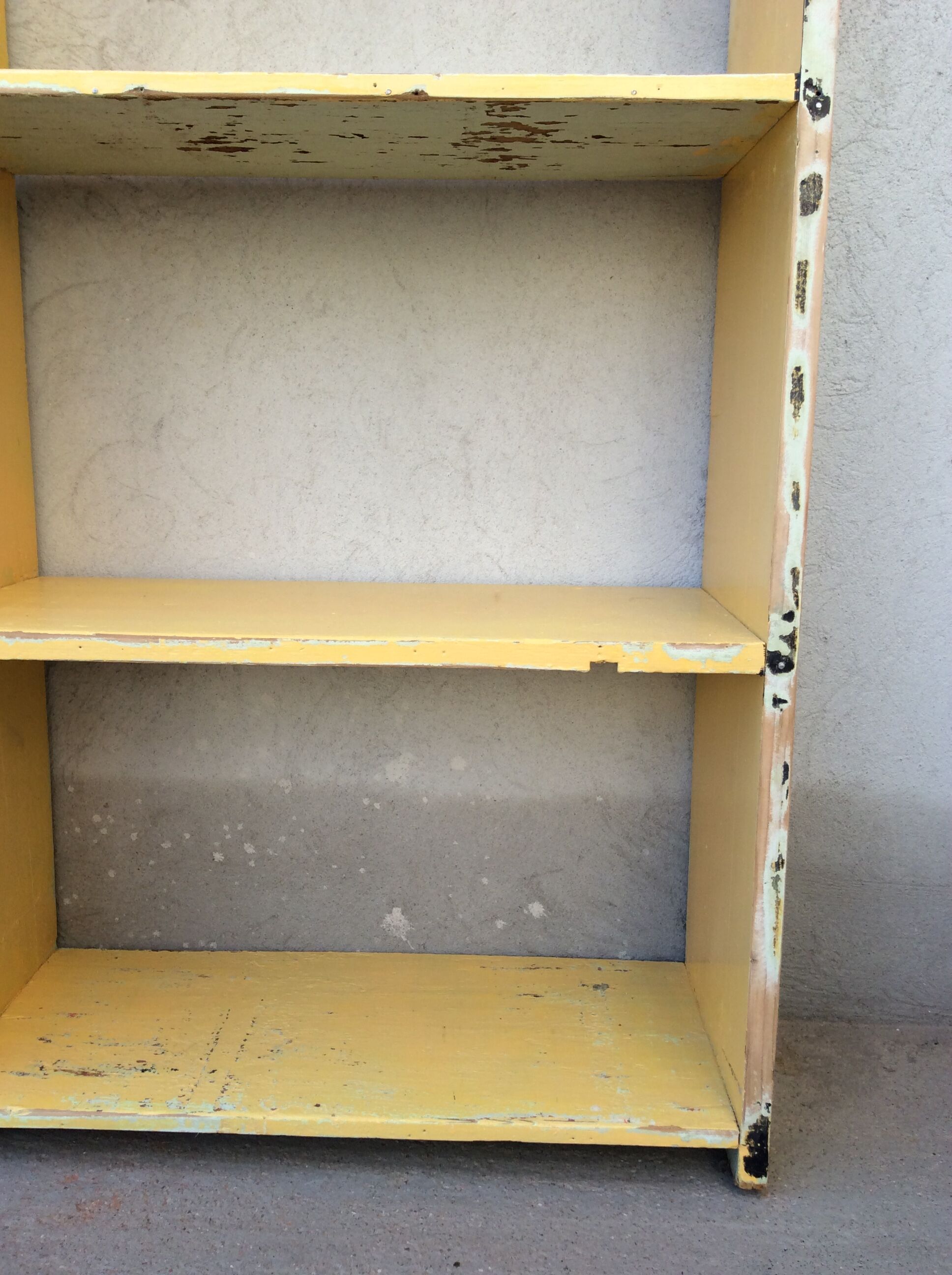 Large workshop furniture with patinated lockers