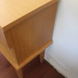 Vintage wooden bedside table