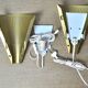 Scandinavian Modern Brass Wall Sconces by IKEA, 1980s