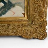 Nude portrait of a young woman with a headscarf, Maurice Ehlinger, Circa 1940