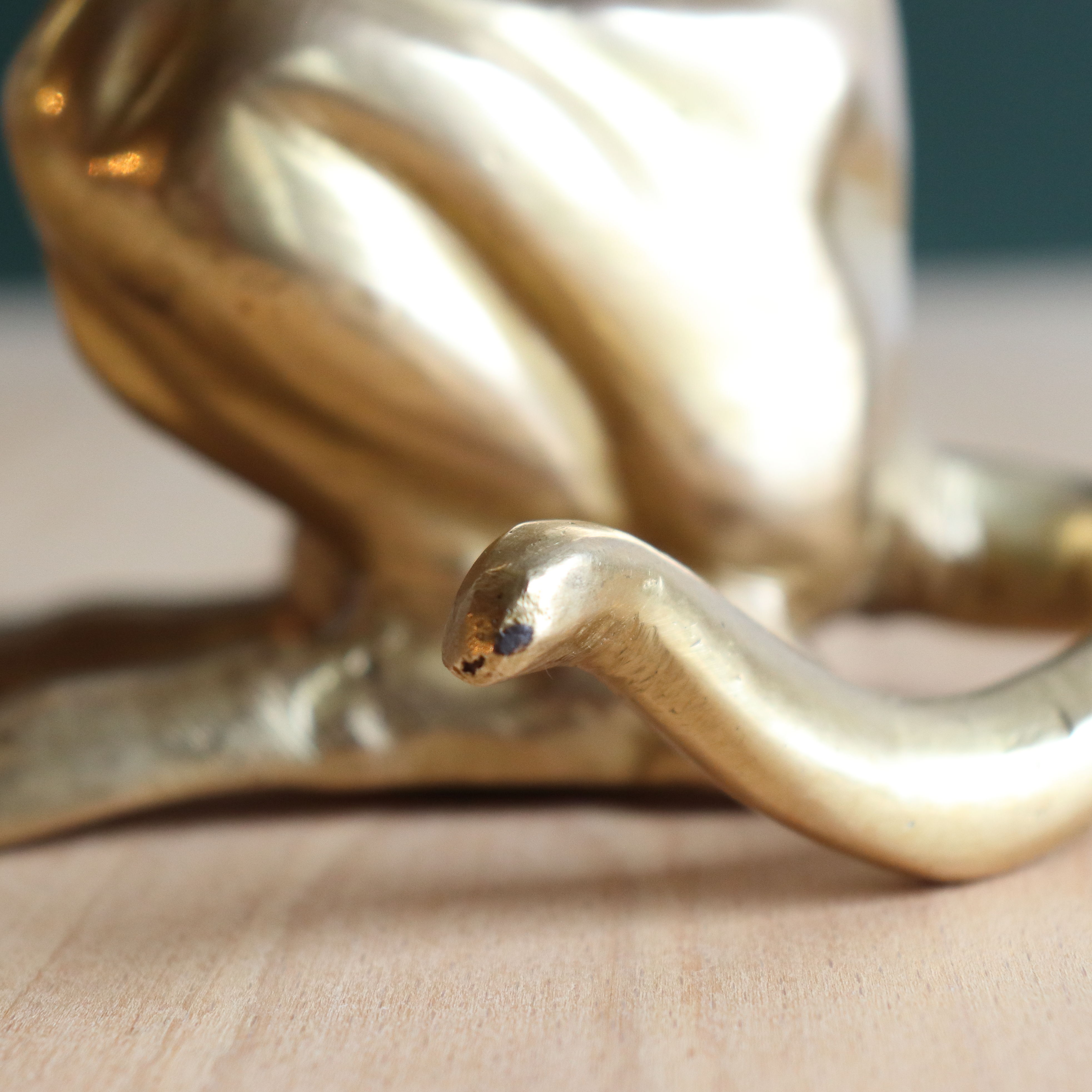 Vintage brass greyhound sitting dog from the 70s, height 25 cm