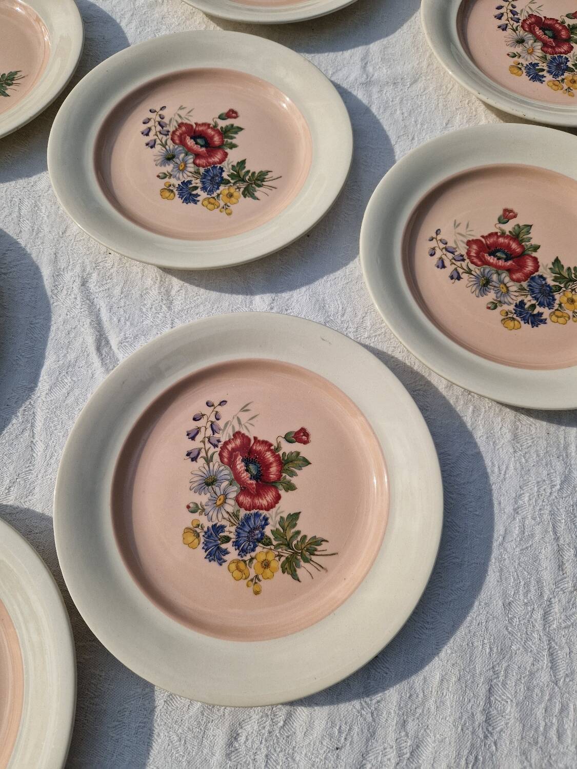 8 dessert plates cheese salad villeroy et boch model 1584 21,