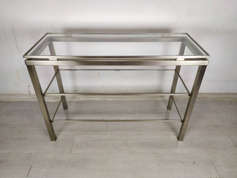 Console table by Guy Lefevre for Maison Jansen, 1970s