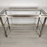 Console table by Guy Lefevre for Maison Jansen, 1970s