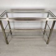 Table console par Guy Lefevre pour Maison Jansen, 1970s