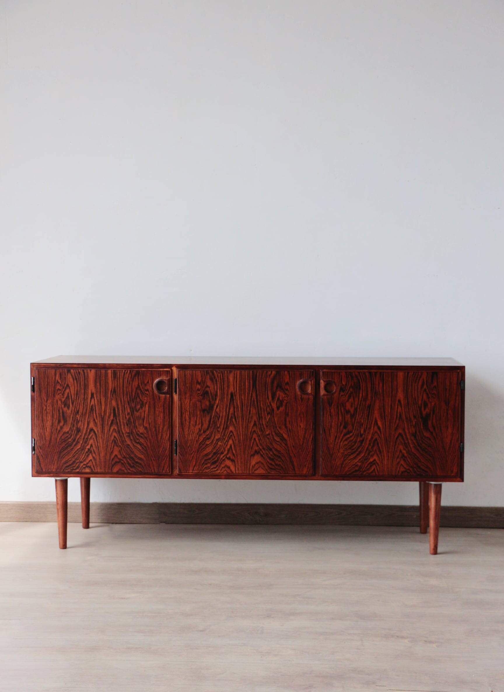 Enfilade vintage en palissandre – Design danois – Pièce unique