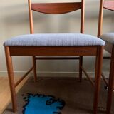 Mid Century Teak Dining Chairs By Tom Robertson For Mc Intosh, 1960s, Set Of 2