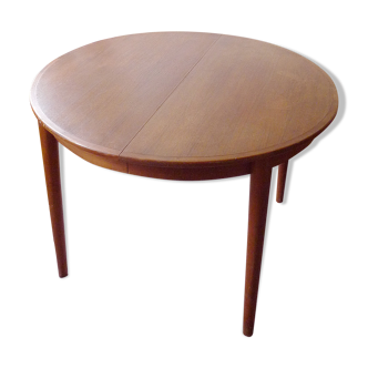 Table scandinave en teck d'Andersen Johannes, Samcom,  Denmark