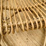 Pair of rattan rocking chairs by Rohe Noordwolde