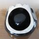 "hand" in black ceramic trinket bowl 60/70