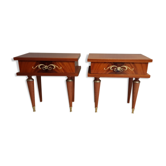 Pair of vintage bedside tables 50/60 years