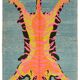 Tapis tigre turc en laine noué à la main 217 cm x 341 cm
