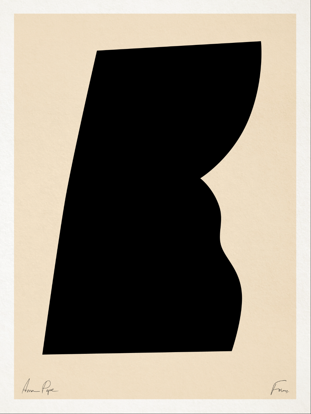 Abstract giclee art print, 50x70cm