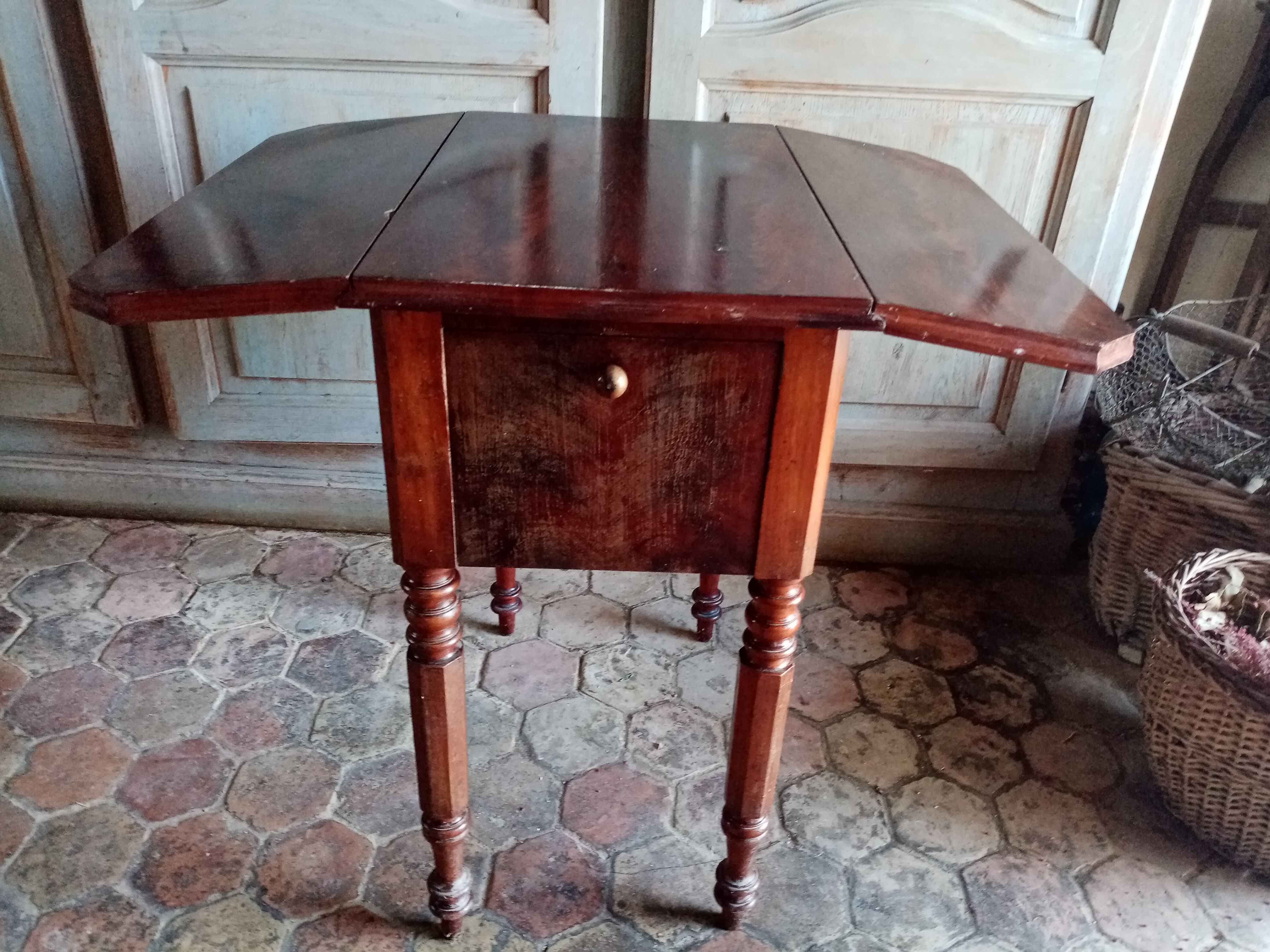 Two-down bedside table