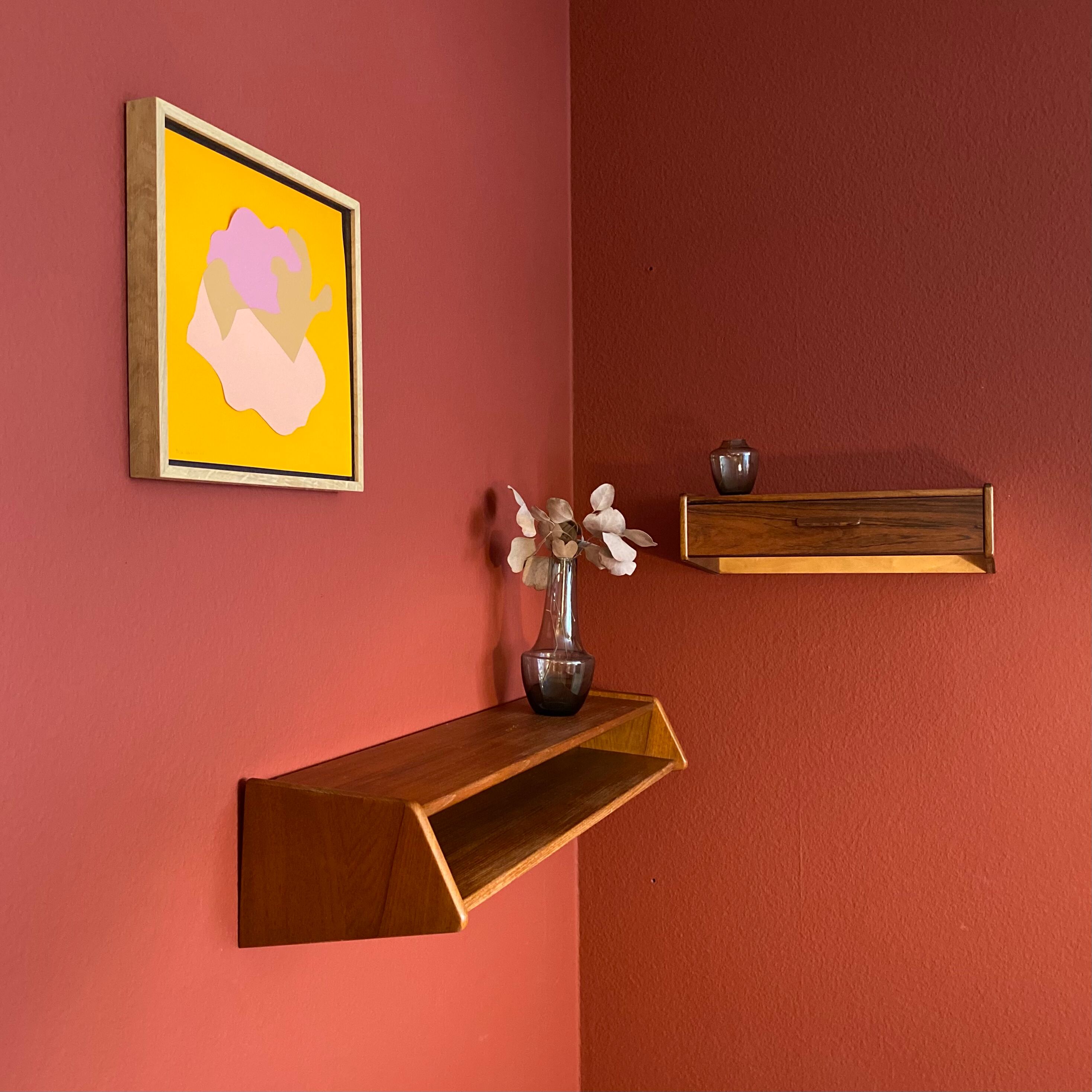 Palisander Beside Table by Poul Volther