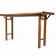 Mid-century console, walnut, Italy, 1970s