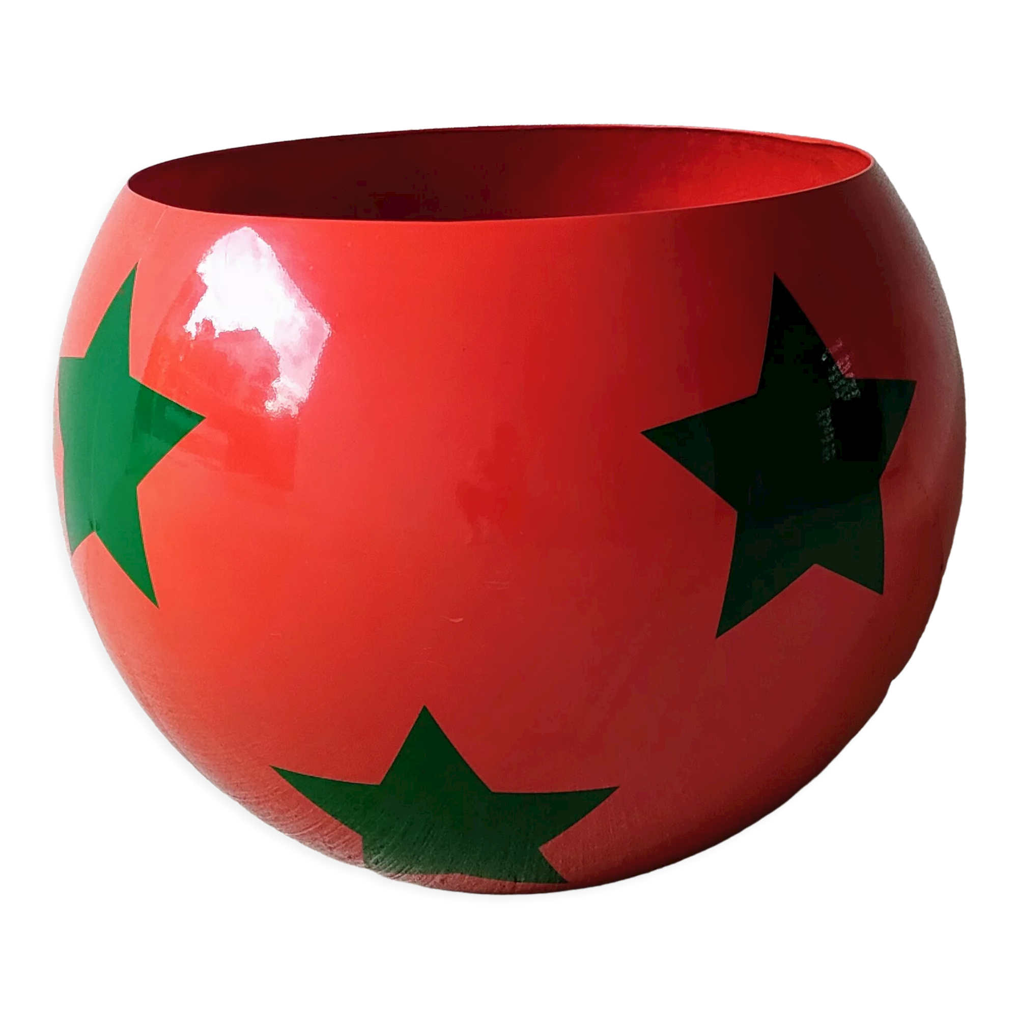 Coffre boule de rangement jouets style vintage