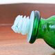 Italian carafe Empoli green with flame stopper