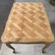 Table à manger Louis XV extensible XVIIIème rénovée en chêne massif 230cm