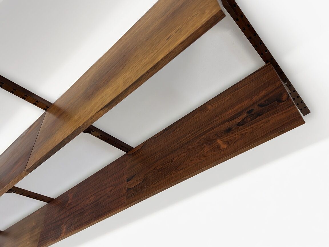 Poul Cadovius Royal System – Rosewood Modular Wall Shelving