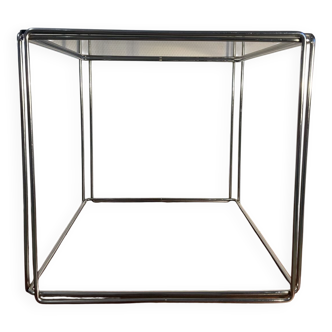 Isosceles sofa side table by Max Sauze